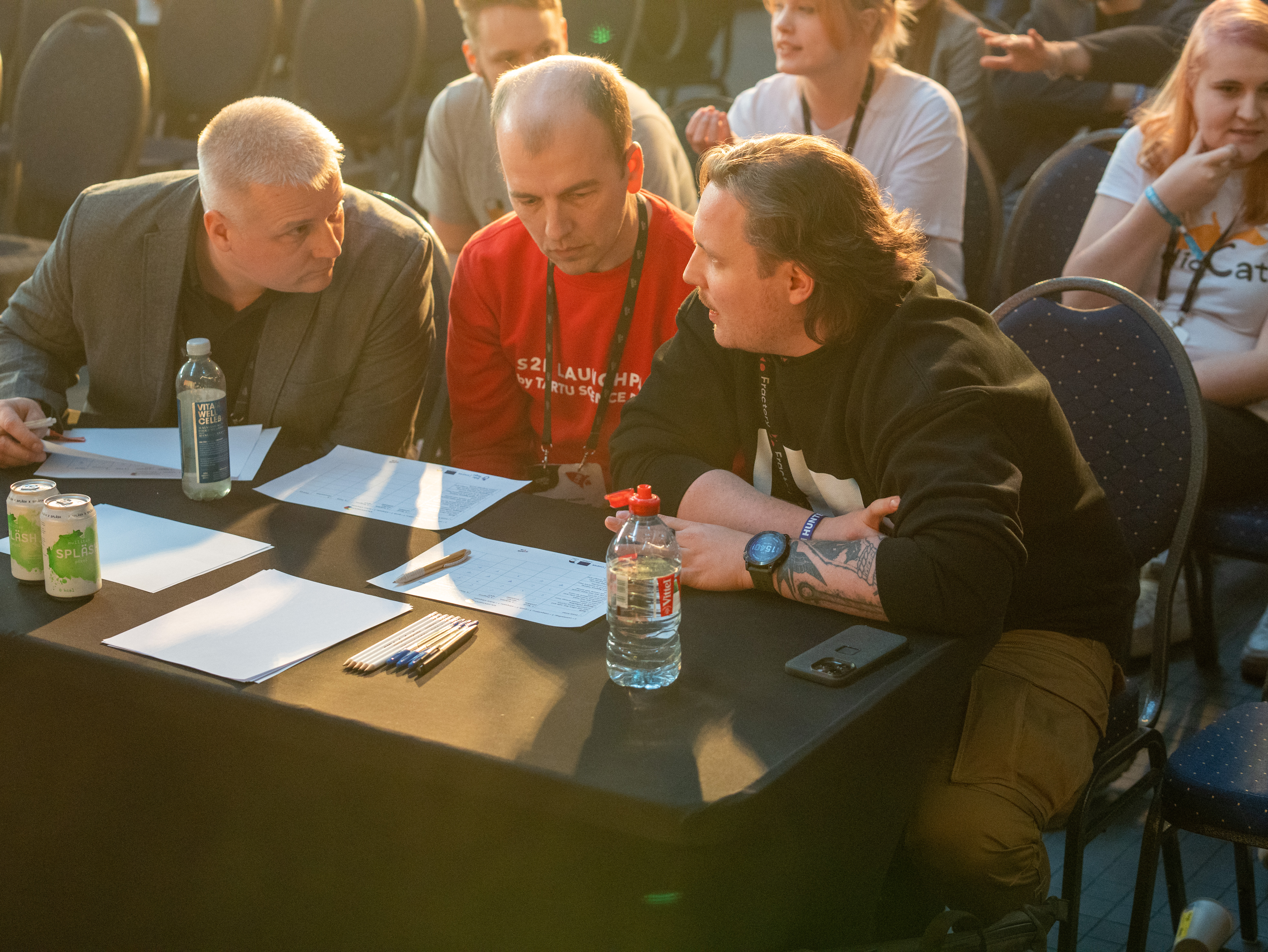 Pildil vasakult Raimond Tamm, Henri Hanson ja Martin Vares. Foto: Andres Vaher