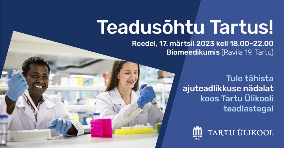 Teadusõhtu Tartus