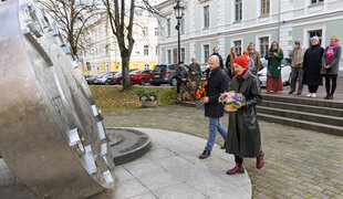 Tartu Ülikooli esimese kantsleri Johan Skytte monument