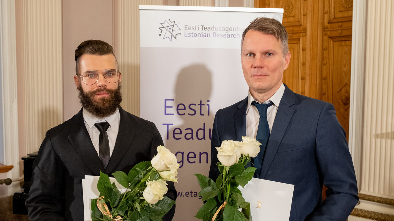 Tartu Ülikooli üliõpilased Sander Ratso ja Juhan Saharov Foto Aron Urb