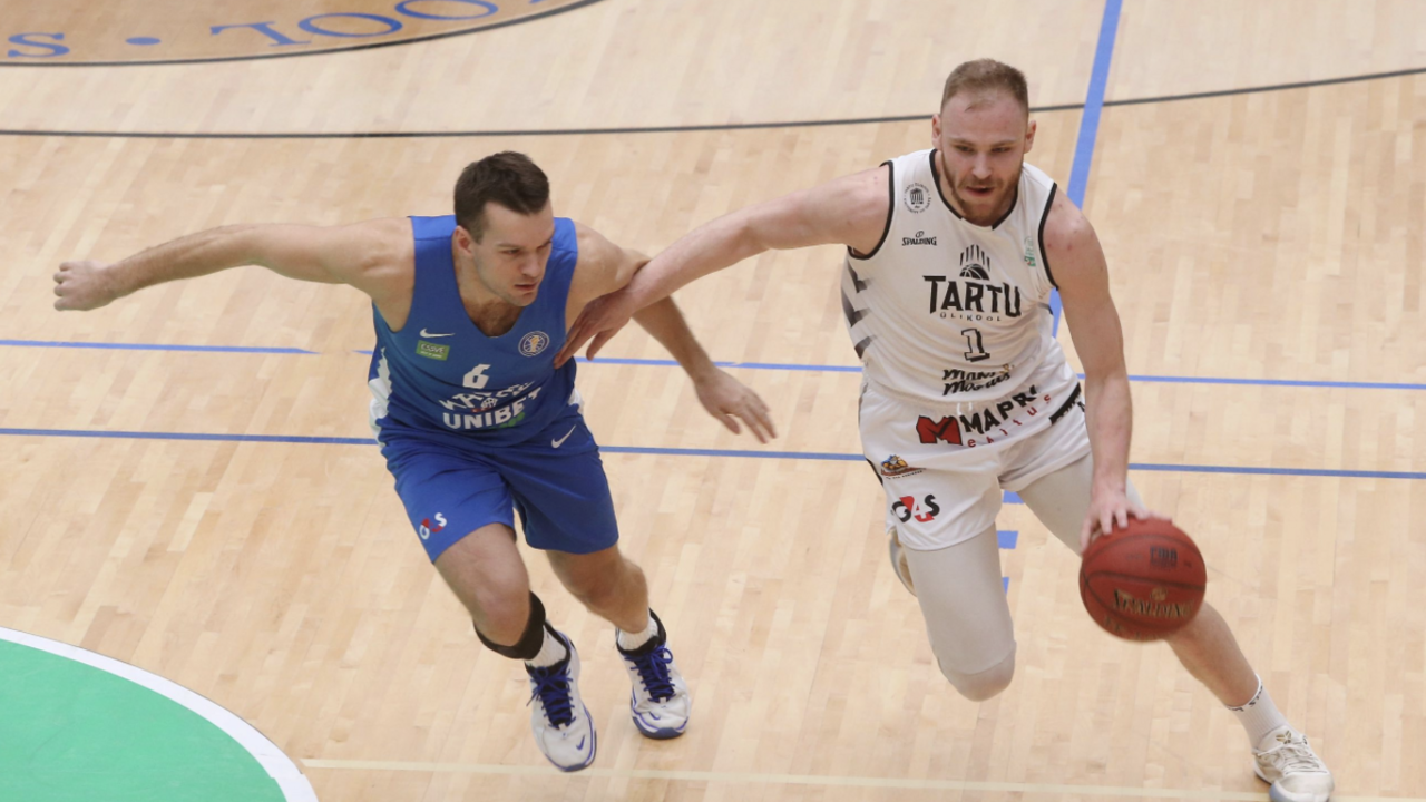 Palliga on finaalis Tartu liidriks kerkinud Märt Rosenthal. Foto: Sille Annuk