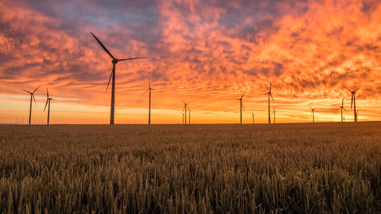 wind turbines