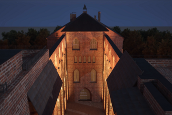 Tartu toomkiriku valguskunstiteose kavand: vaade tornidest